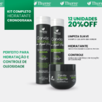 Kit Carvão Ativado c/ Argila Preta Thyrre Cosmetics (3 Passos) 300ml