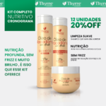 Kit Nutrição Macadâmia com Avelã Thyrre Cosmetics (3 Passos) 300ml