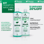 Kit Menta e Pimenta Verde 1L
