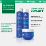 Kit Reconstrução Teia De Queratina Thyrre Cosmetics (3 Passos) 300ml
