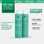 Kit Progressiva Sem Formol Bio Liso Thyrre Cosmetics 300ml
